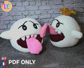 Royal Ghost Crochet Pattern (PDF) – Mini Ghost Bonus Included