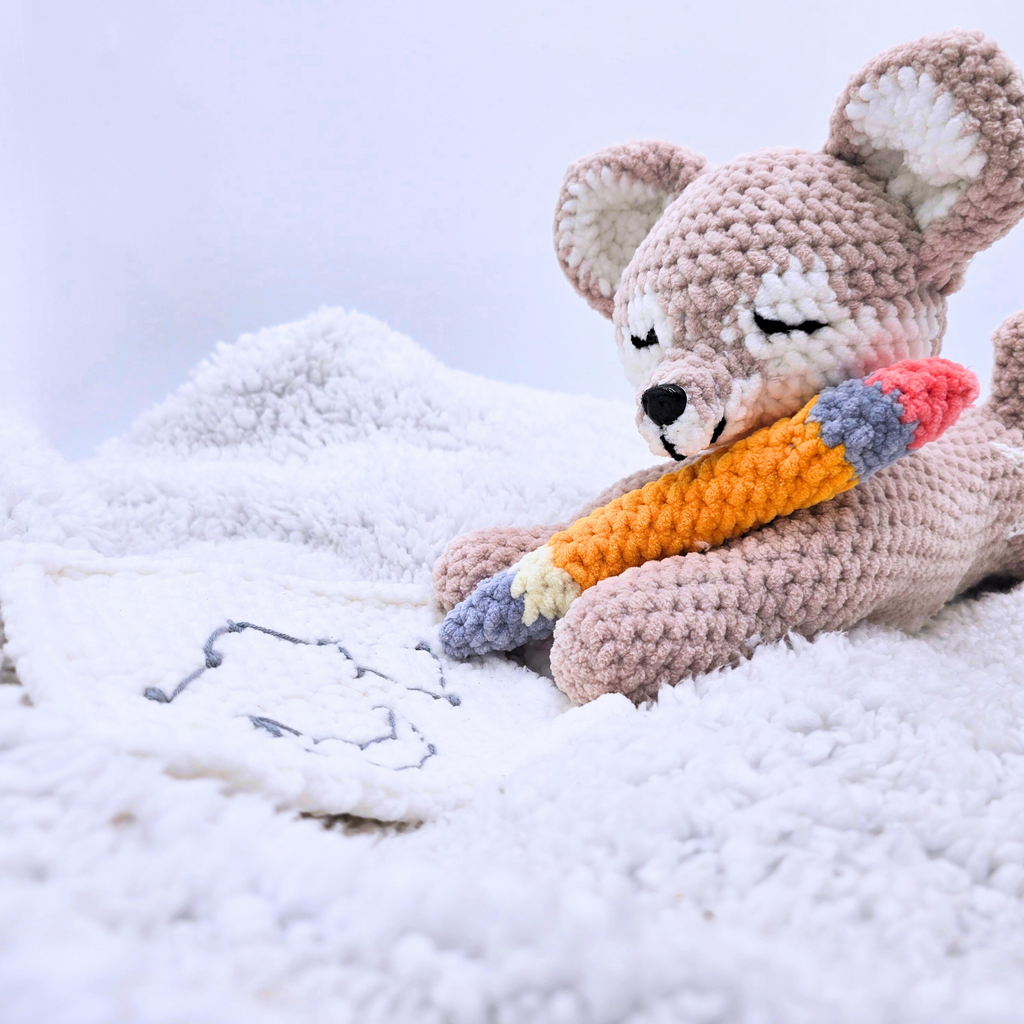 Lunor the Wolf Crochet Pattern PDF 🐺🌙