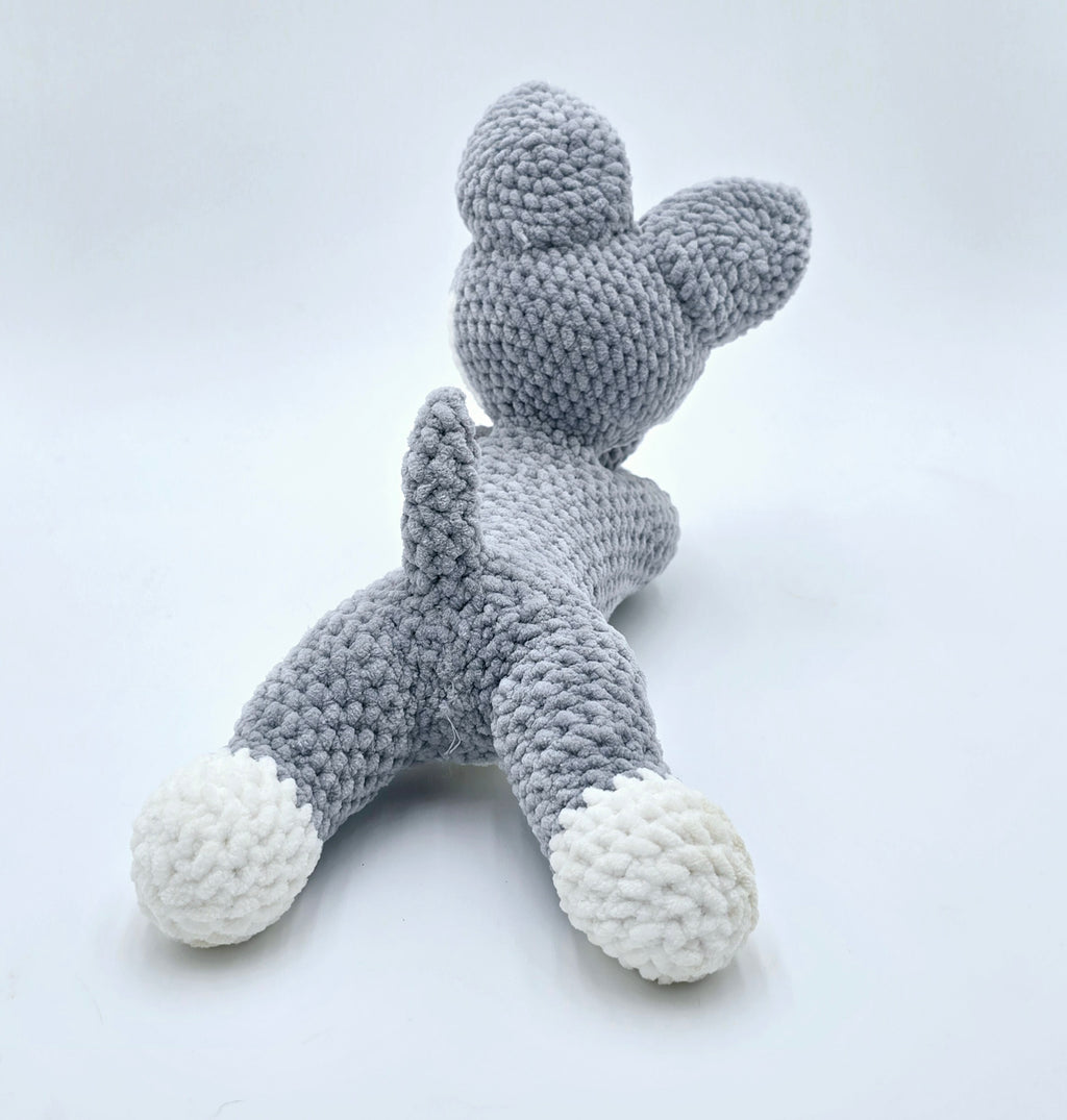 Sleeping Wolf Plush | Cozy Crochet Wolf
