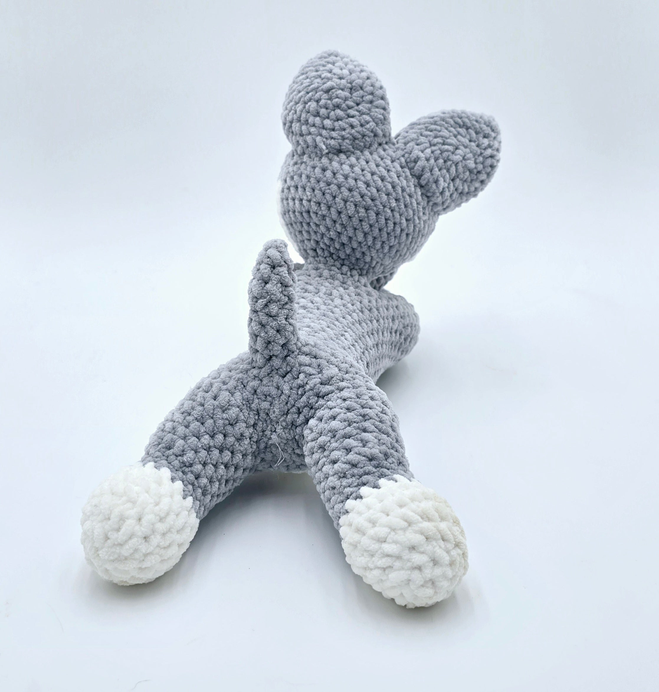Sleeping Wolf Plush | Cozy Crochet Wolf