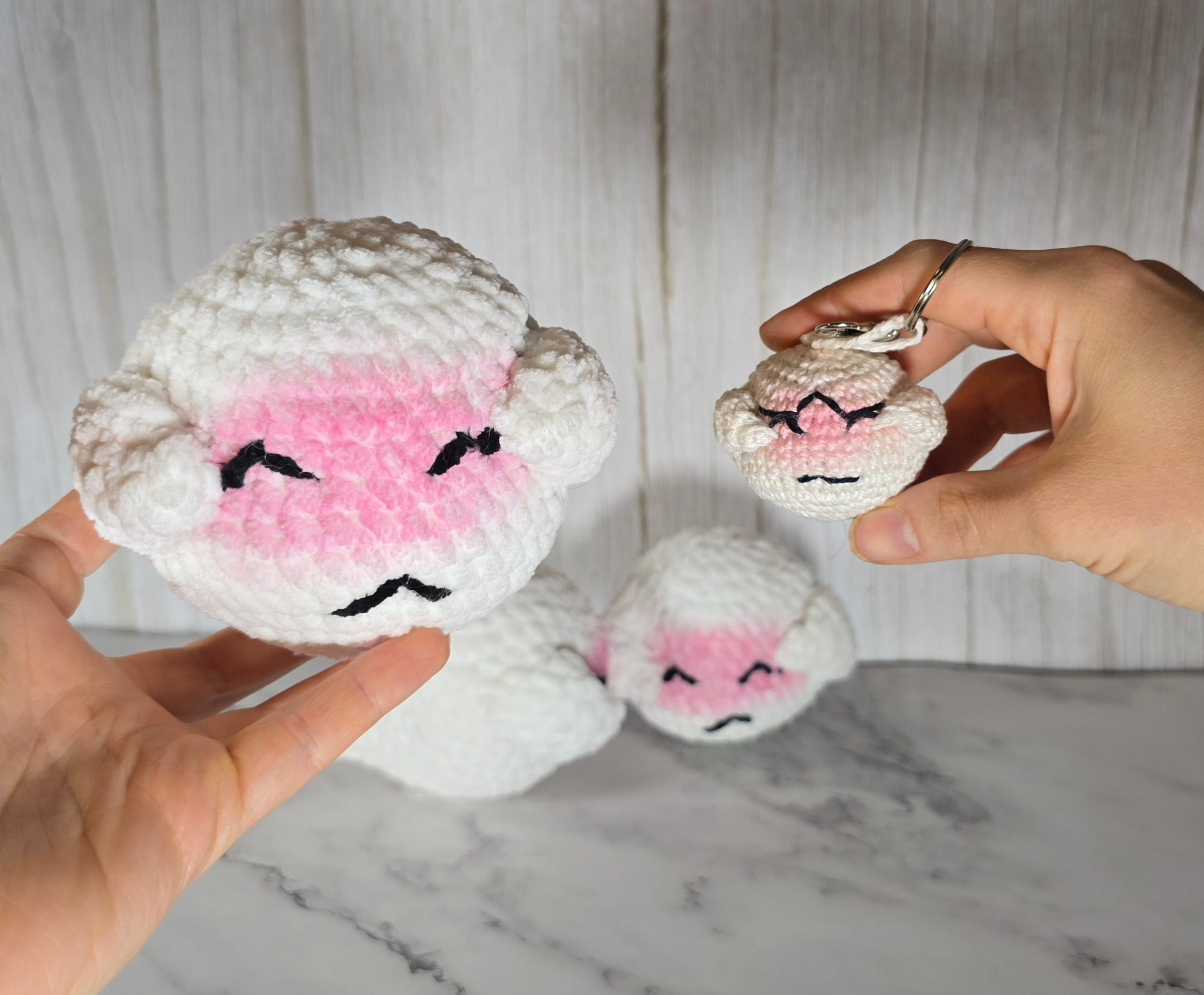 Little ghost – Patron Amigurumi  | Crochet Pattern / ghost keychain pdf