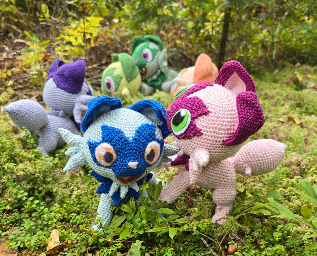 Grass Cat Crochet Pattern PDF 🌿🐱