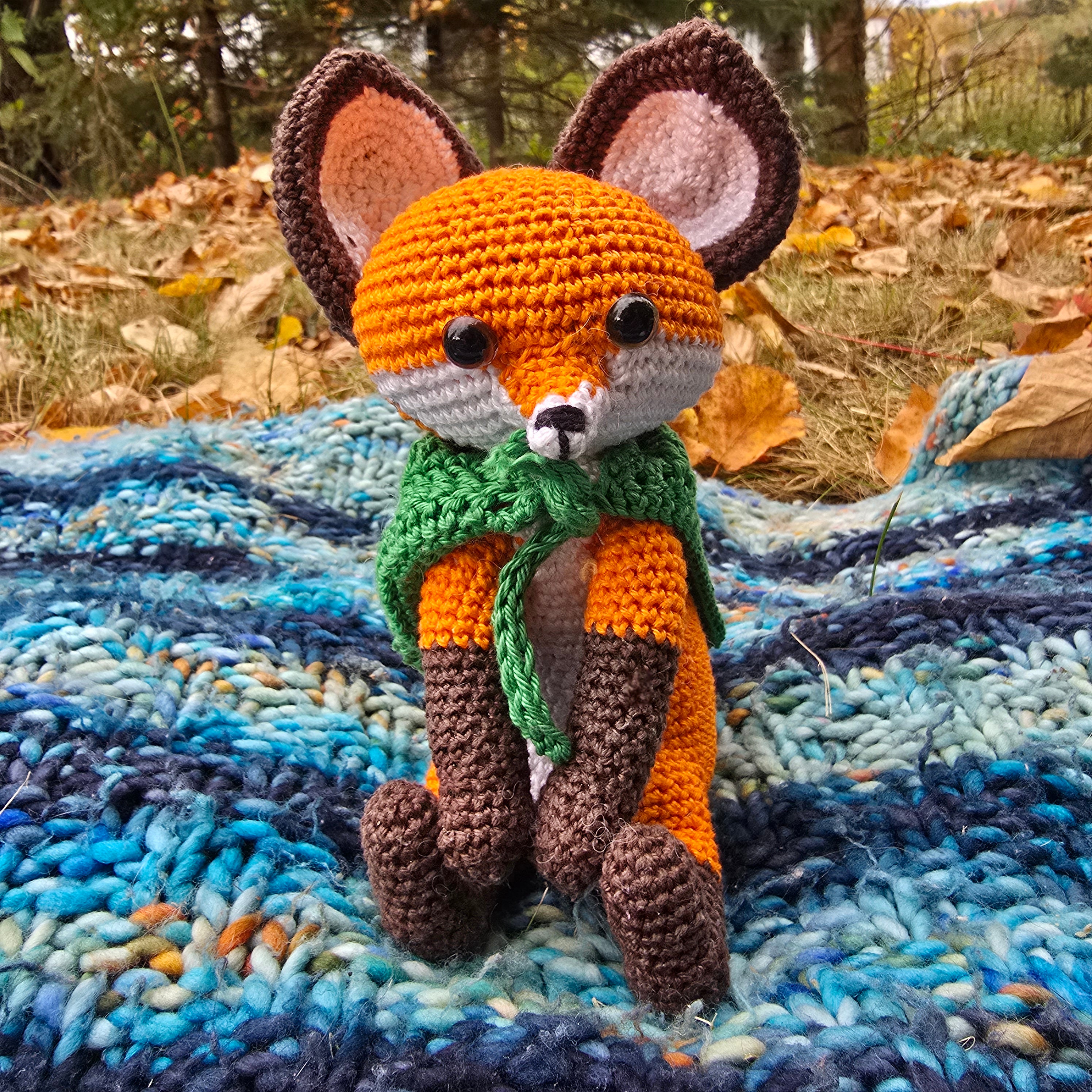 Enor the Fox Crochet Pattern PDF | Amigurumi Fox Pattern