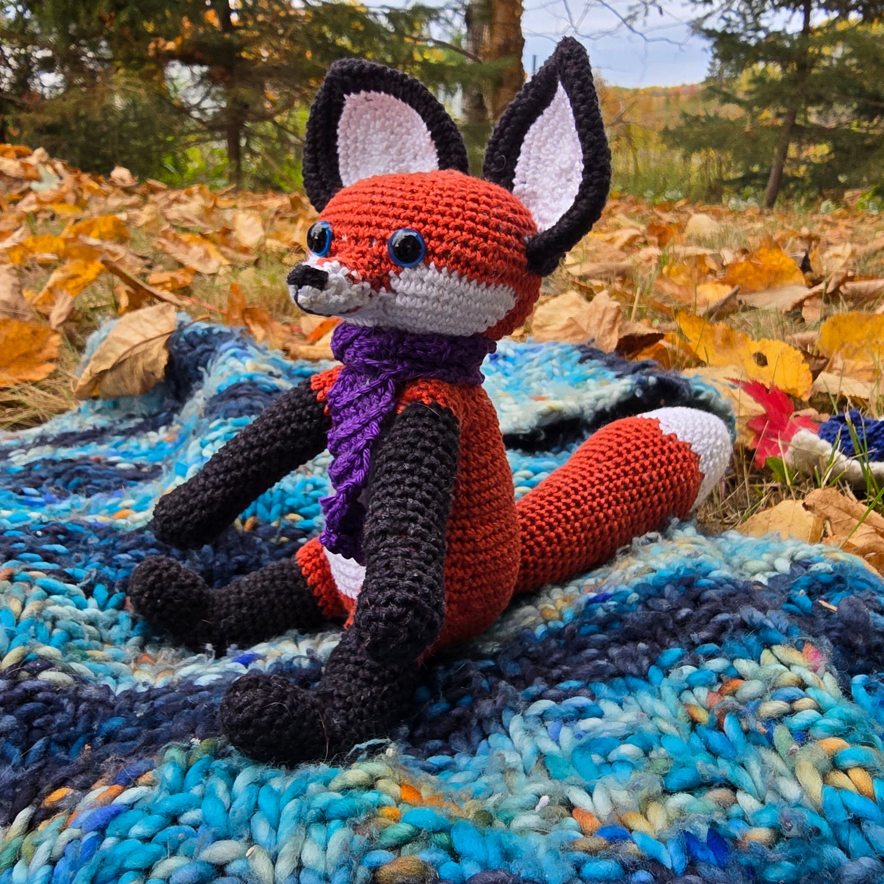 Enor the Fox Crochet Pattern PDF | Amigurumi Fox Pattern