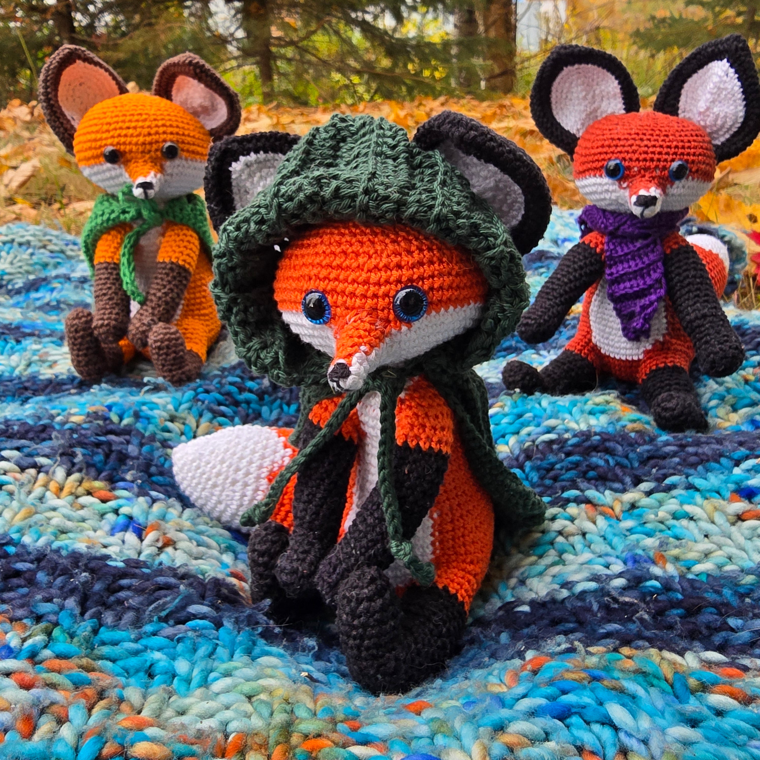 Enor the Fox Crochet Pattern PDF | Amigurumi Fox Pattern