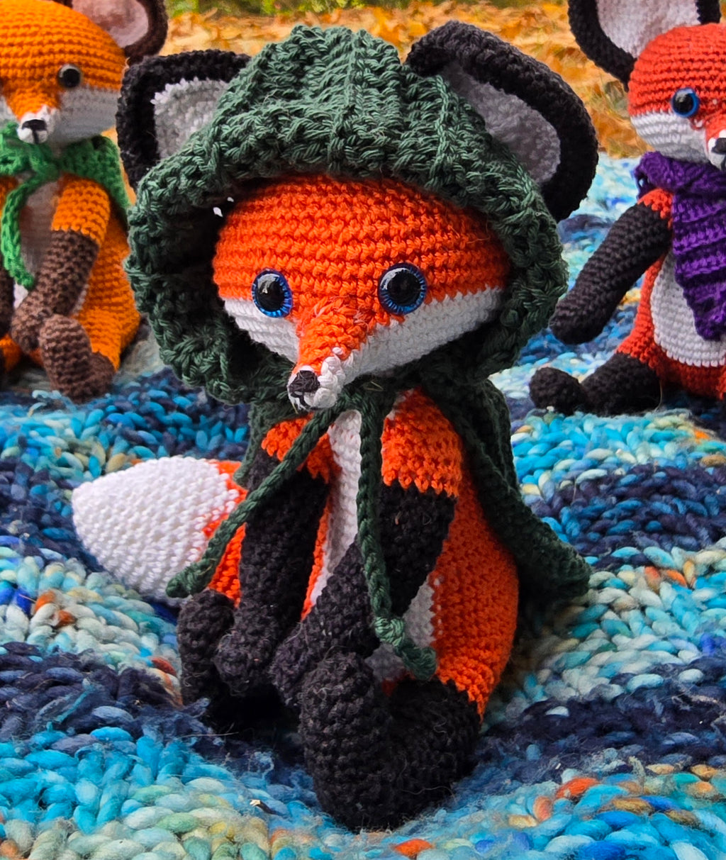 Enor the Fox Crochet Pattern PDF | Amigurumi Fox Pattern