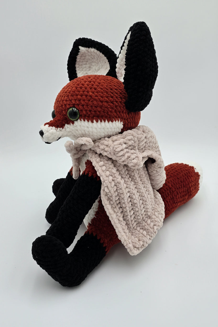 Enor the Fox Crochet Pattern PDF | Amigurumi Fox Pattern