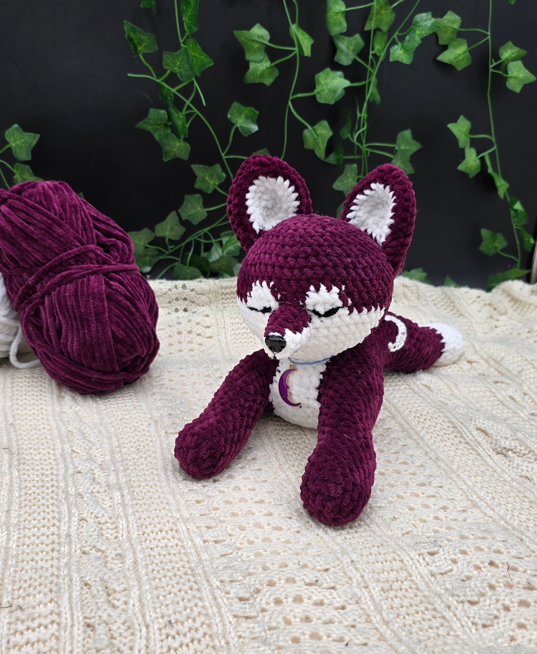 Lunor the Wolf Crochet Pattern PDF 🐺🌙