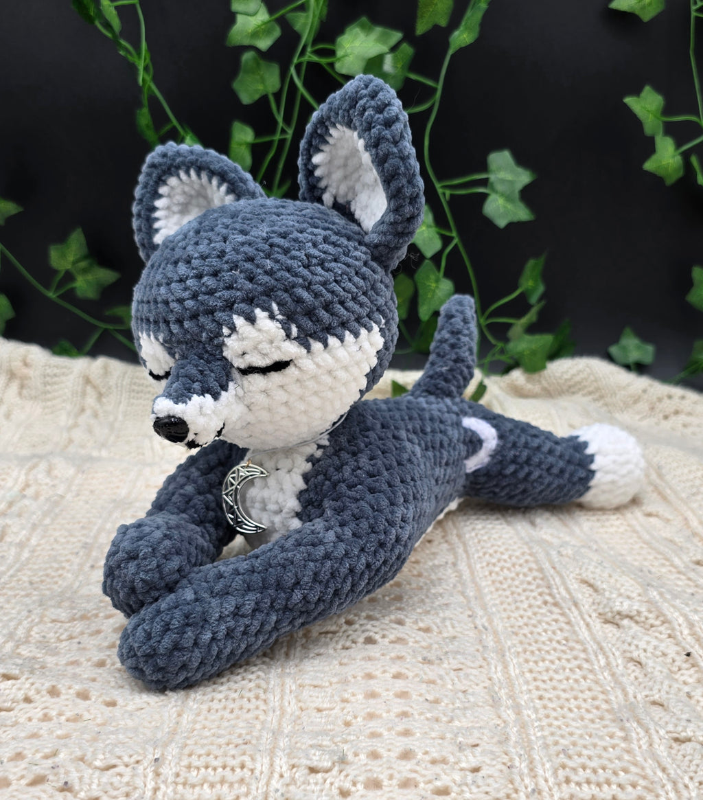 Lunor the Wolf Crochet Pattern PDF 🐺🌙
