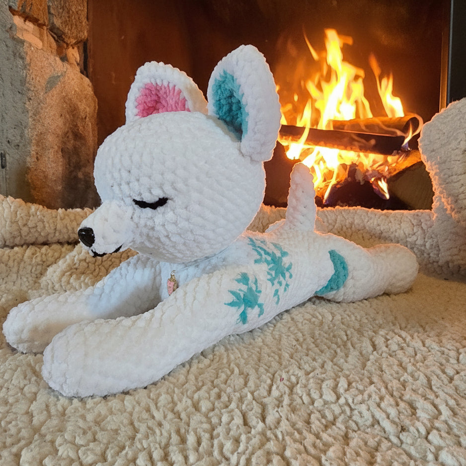 Lunor the Wolf Crochet Pattern PDF 🐺🌙