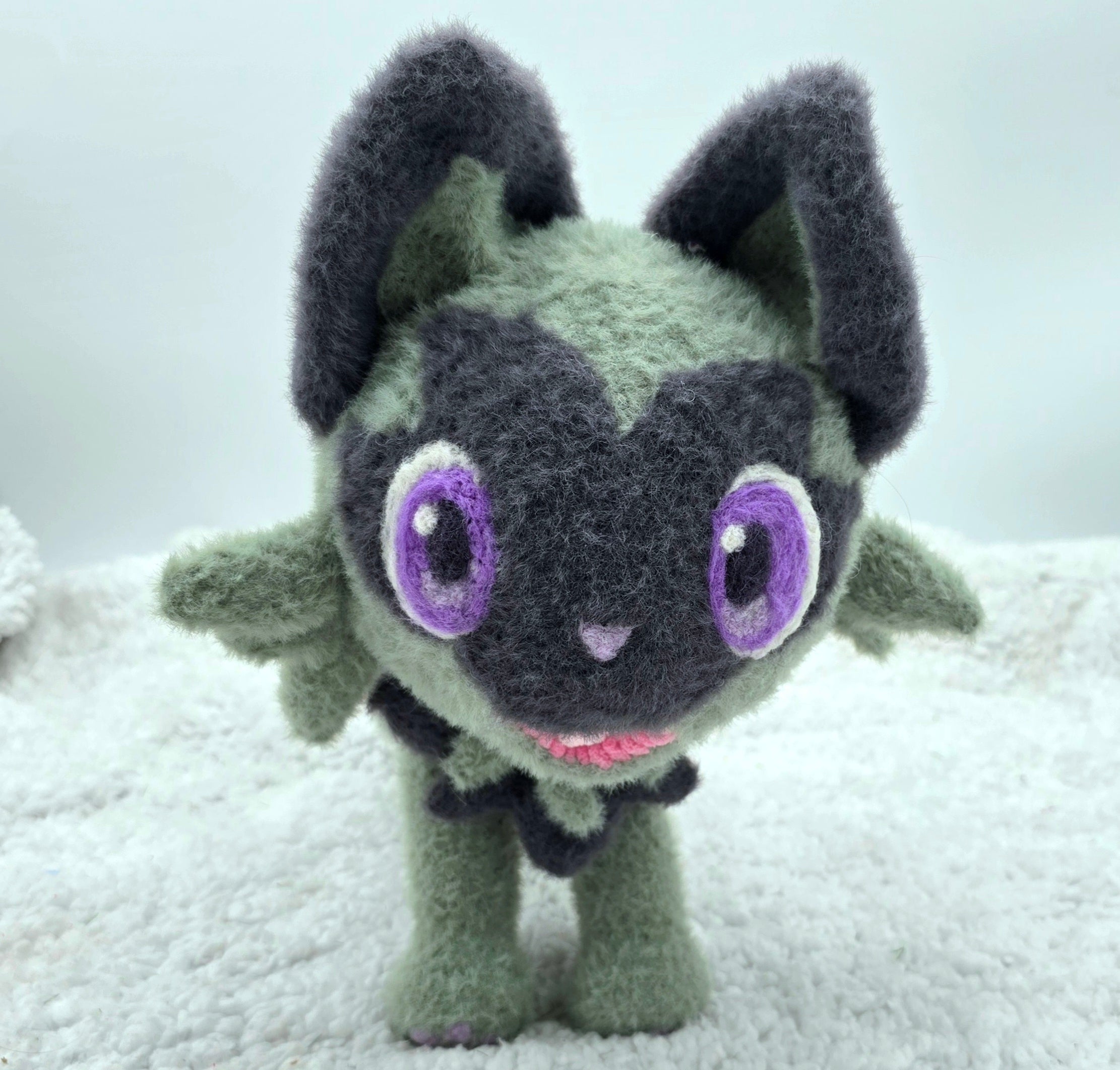Sprigatito Inspired Plush 🌿🐱 | Handmade Crochet Plush
