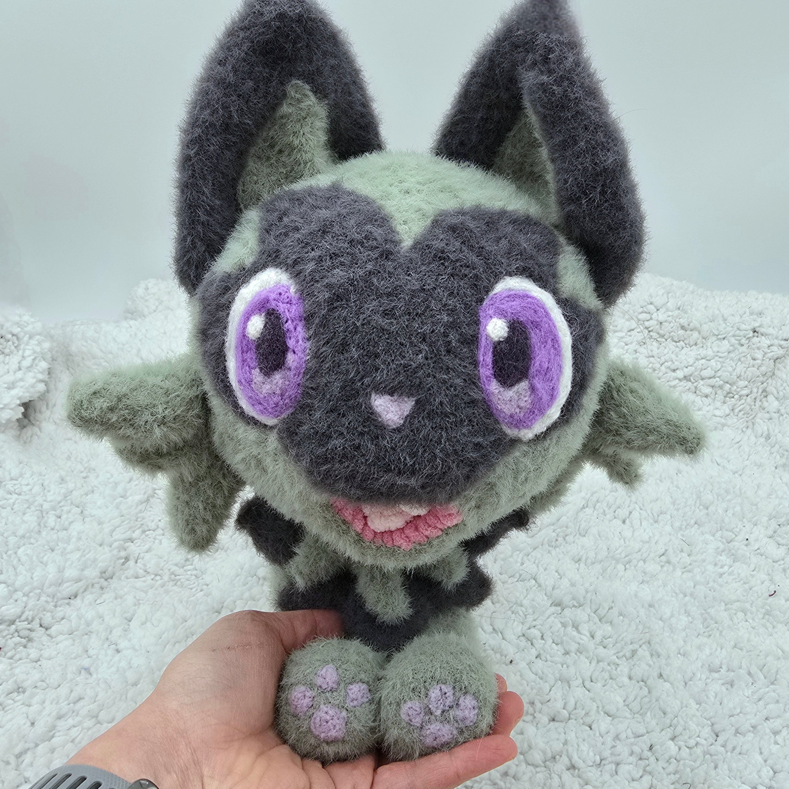 Sprigatito Inspired Plush 🌿🐱 | Handmade Crochet Plush
