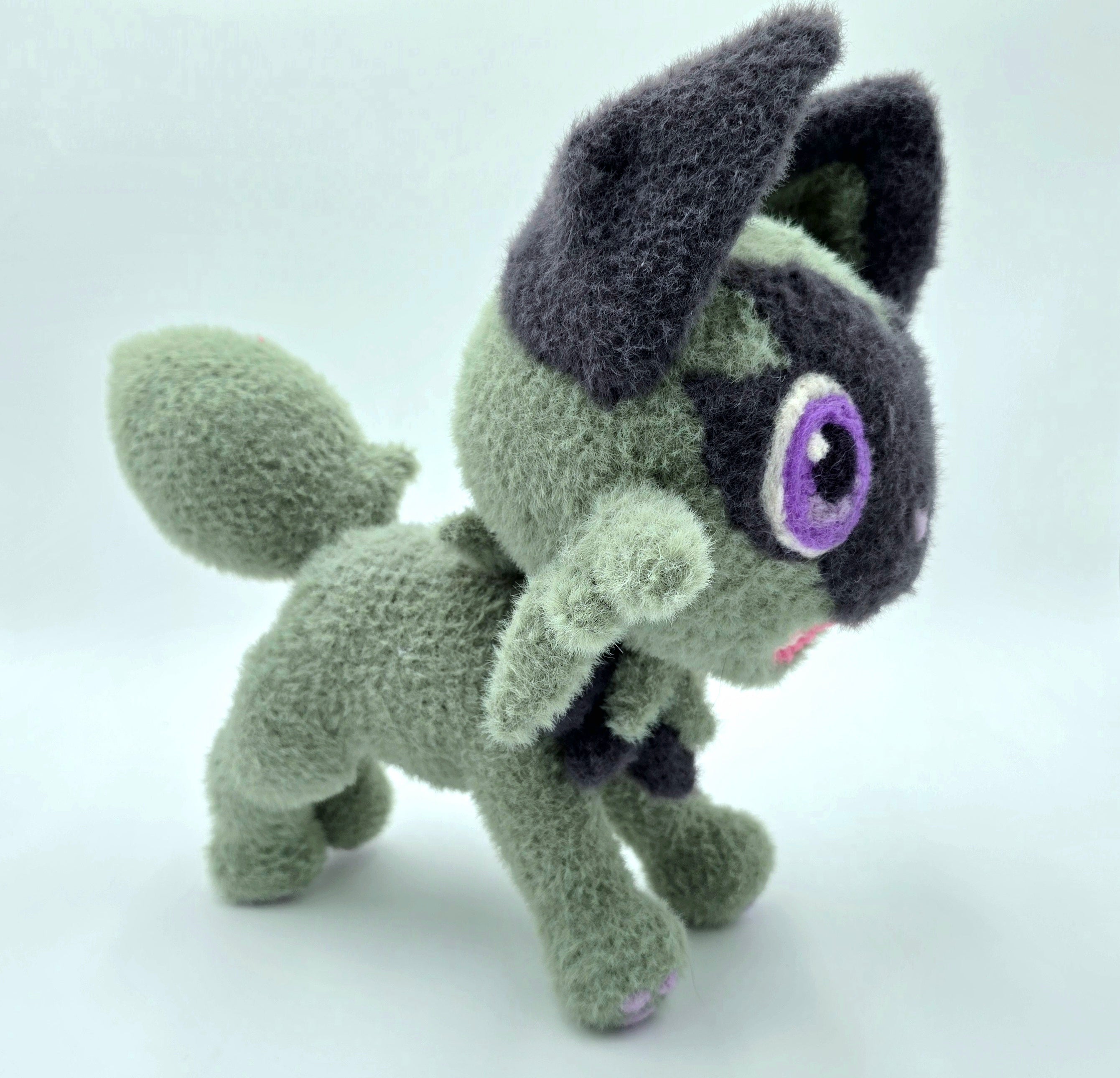 Sprigatito Inspired Plush 🌿🐱 | Handmade Crochet Plush