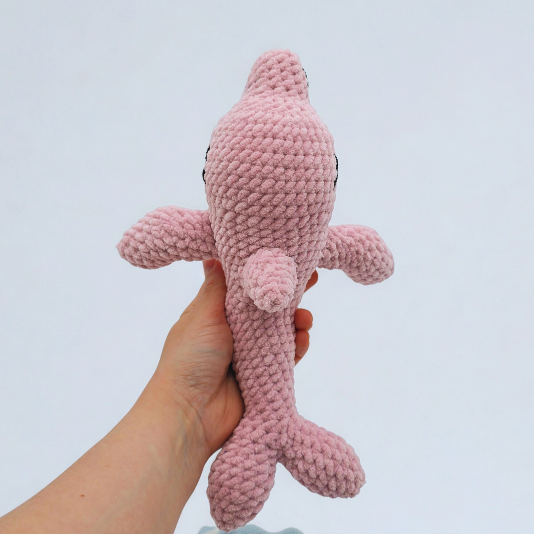 Finn the Dolphin Crochet Pattern PDF 🐬