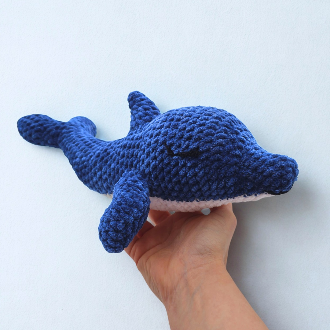 Finn the Dolphin Crochet Pattern PDF 🐬