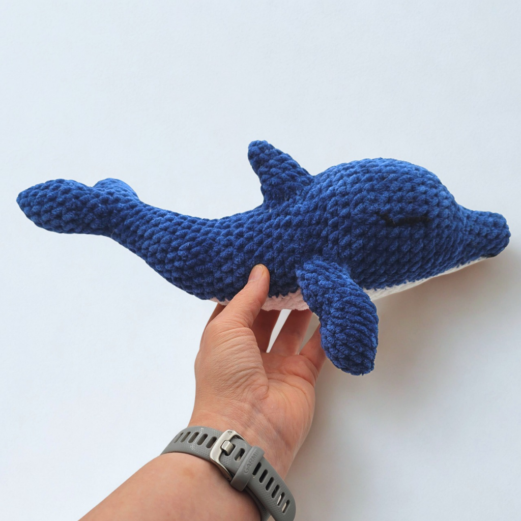 Finn the Dolphin Crochet Pattern PDF 🐬