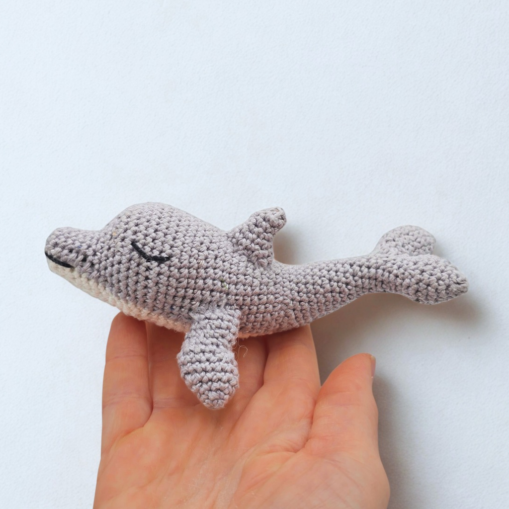 Finn the Dolphin Crochet Pattern PDF 🐬
