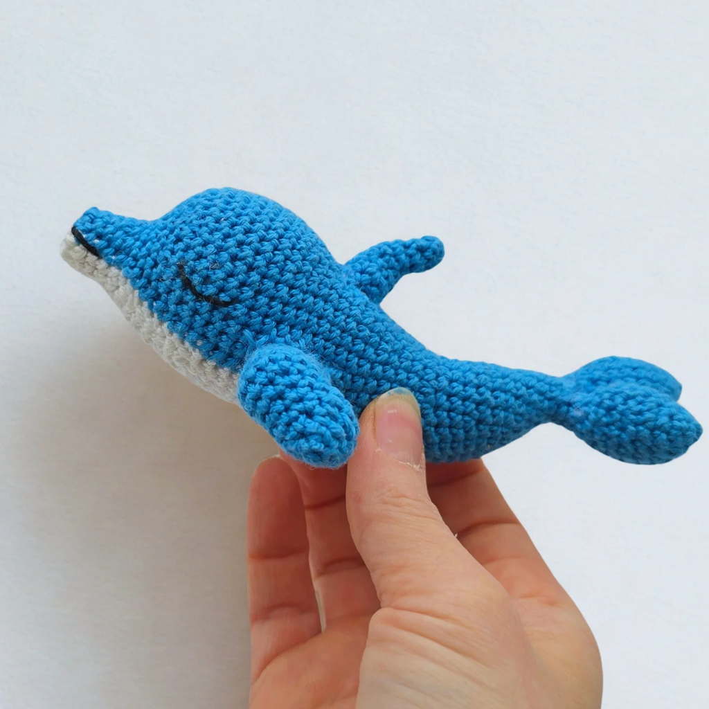 Finn the Dolphin Crochet Pattern PDF 🐬