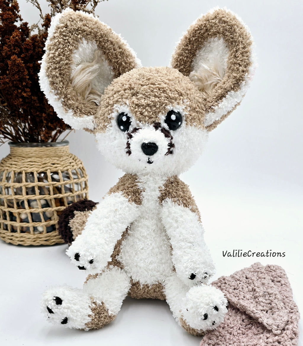 Fennec Fluffy Plush 🦊✨
