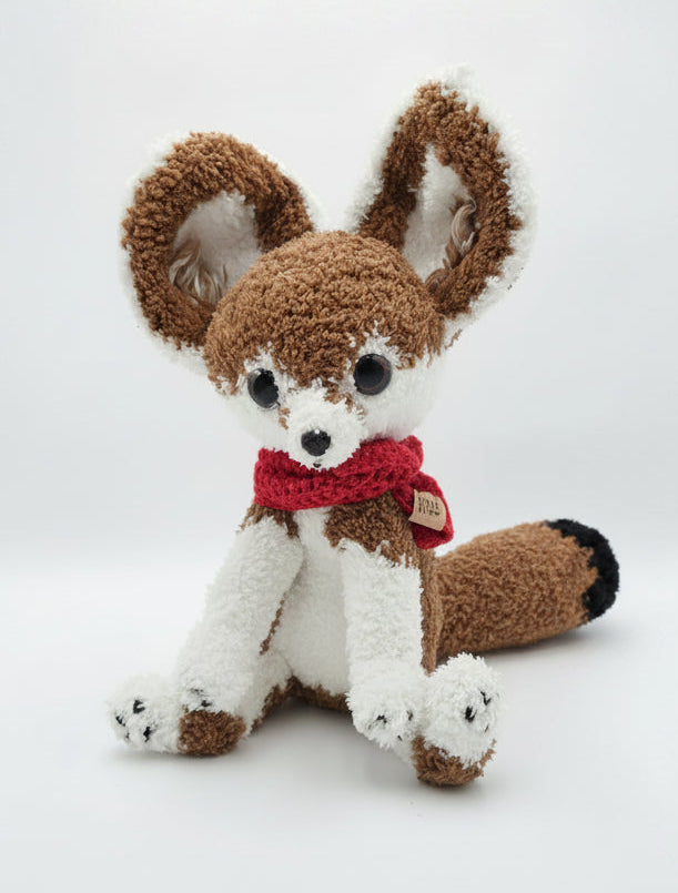Handmade Crochet Fox Plush 🦊 | Fluffy Amigurumi Fox