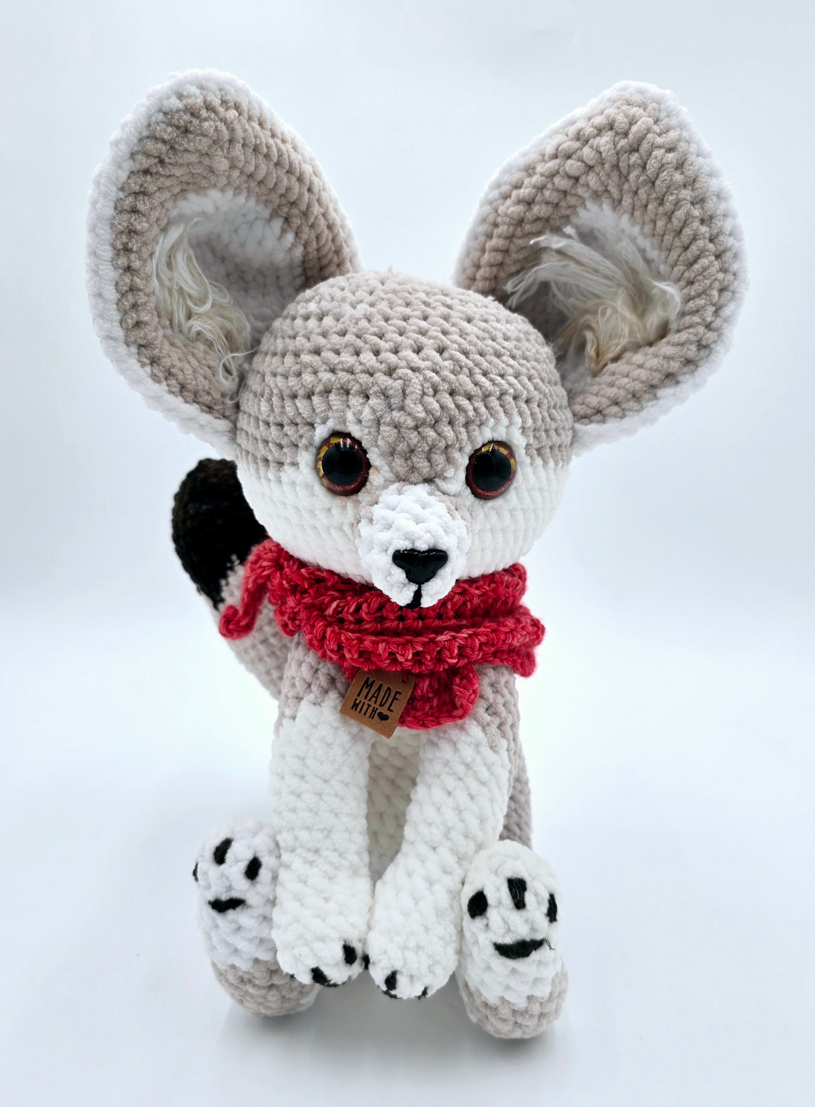 Fennec Fox Plush 🦊 | Handmade Crochet Plush