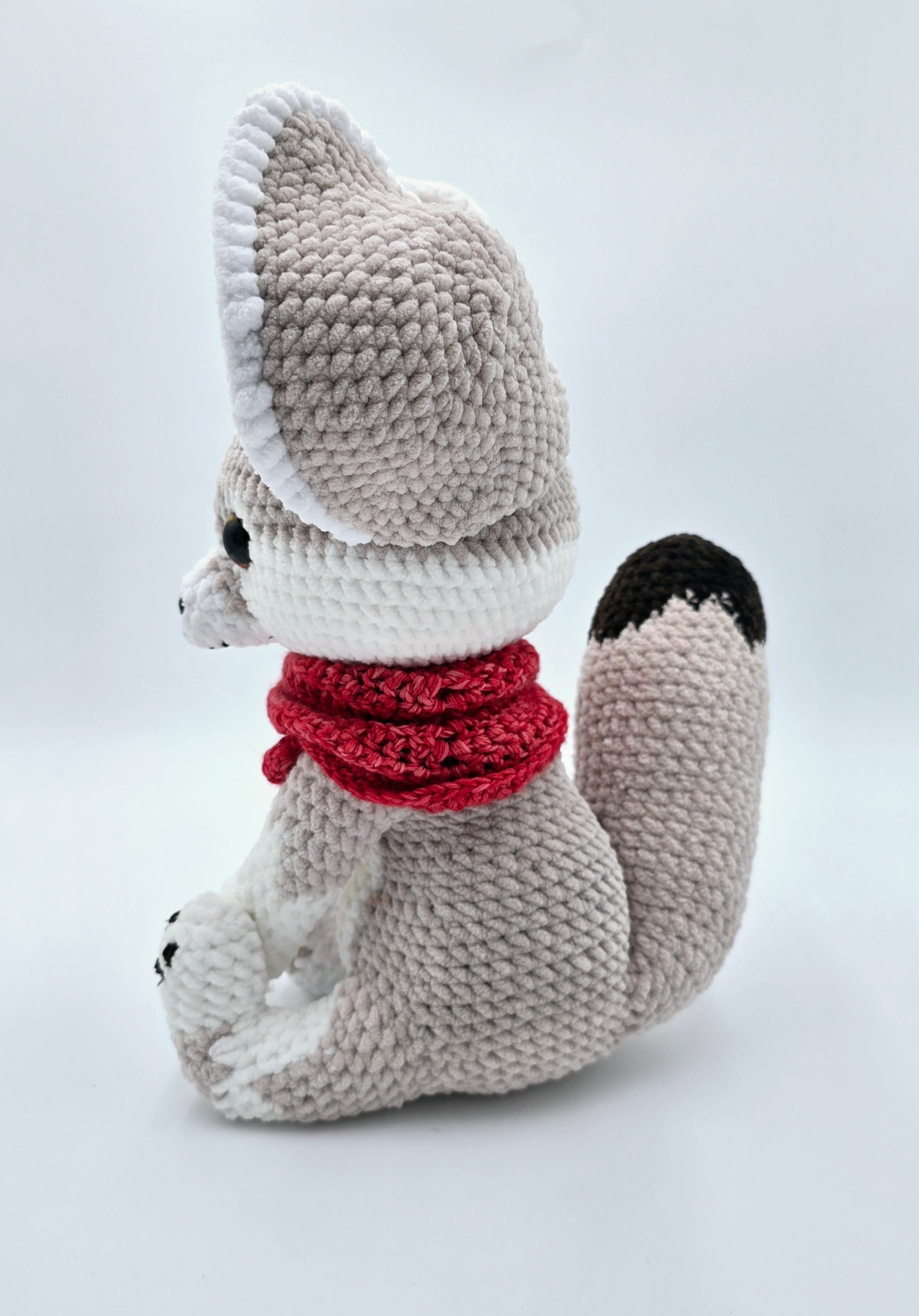 Fennec Fox Plush 🦊 | Handmade Crochet Plush
