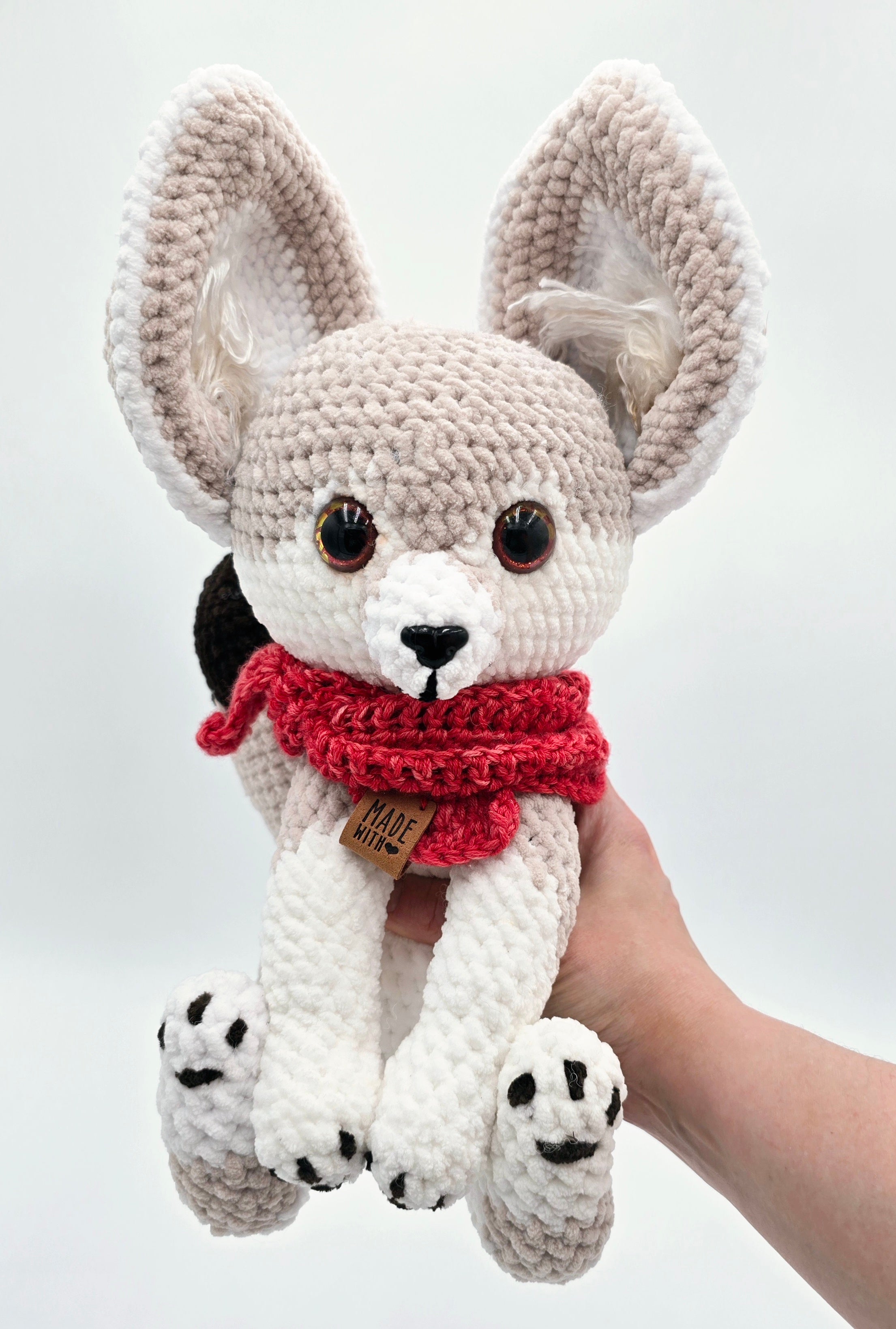 Fennec Fox Plush 🦊 | Handmade Crochet Plush