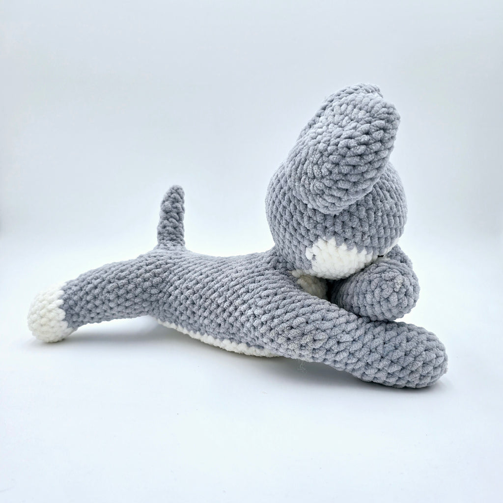 Sleeping Wolf Plush | Cozy Crochet Wolf