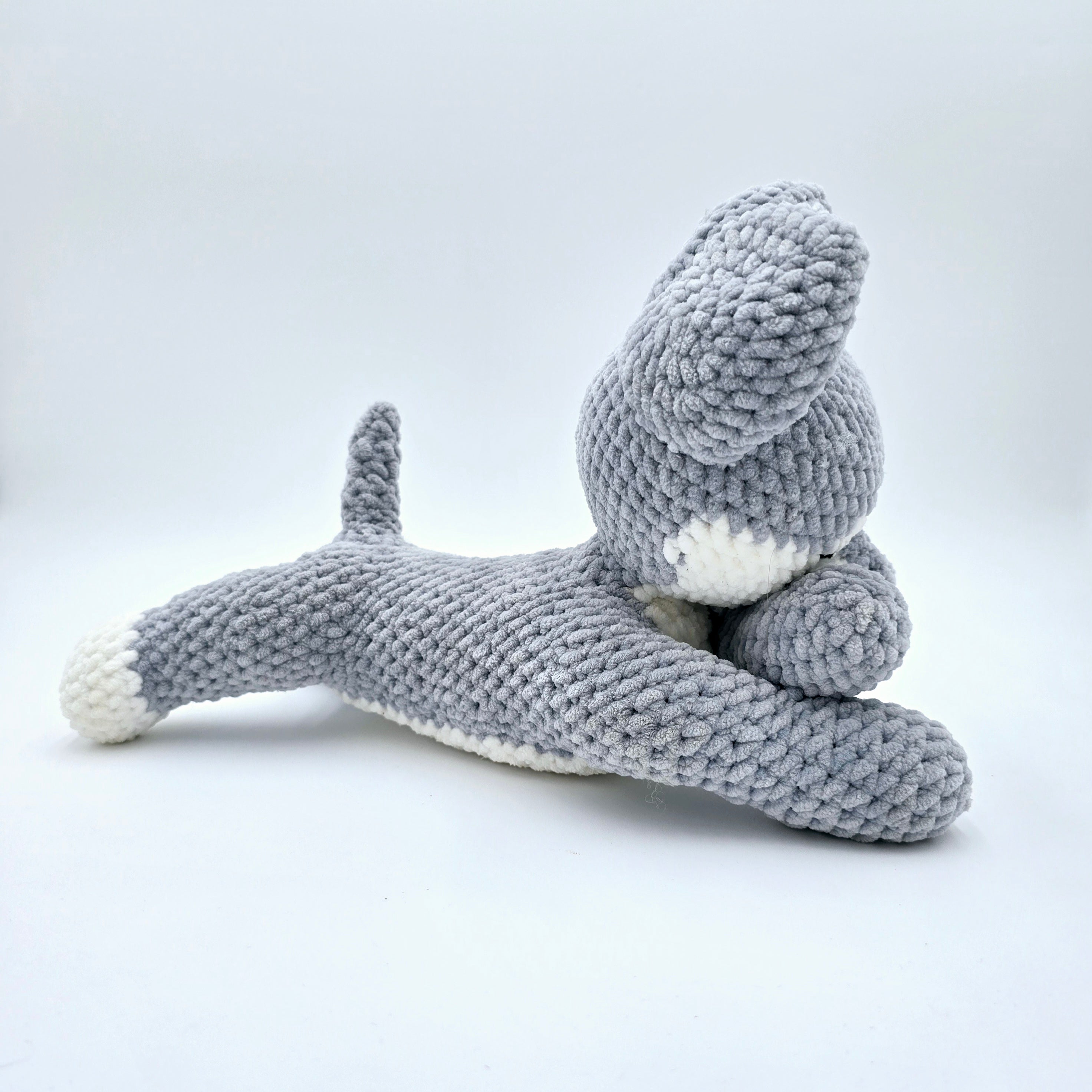 Sleeping Wolf Plush | Cozy Crochet Wolf