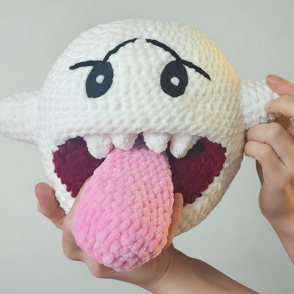 Royal Ghost Crochet Pattern (PDF) – Mini Ghost Bonus Included