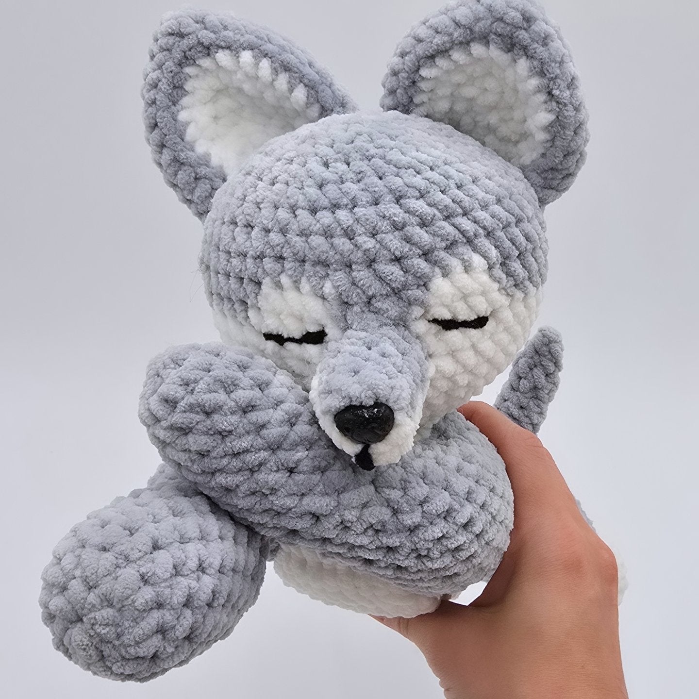 Lunor the Wolf Crochet Pattern PDF 🐺🌙