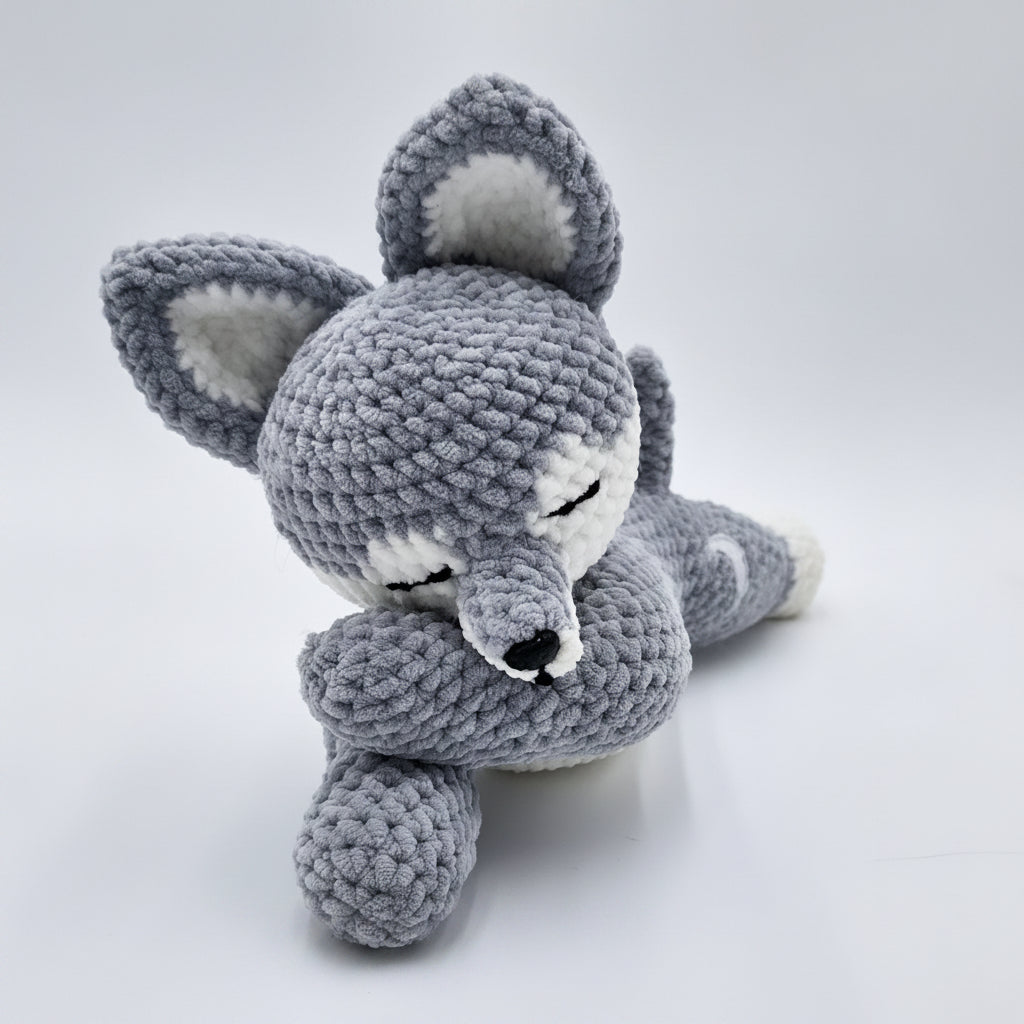 Lunor the Wolf Crochet Pattern PDF 🐺🌙