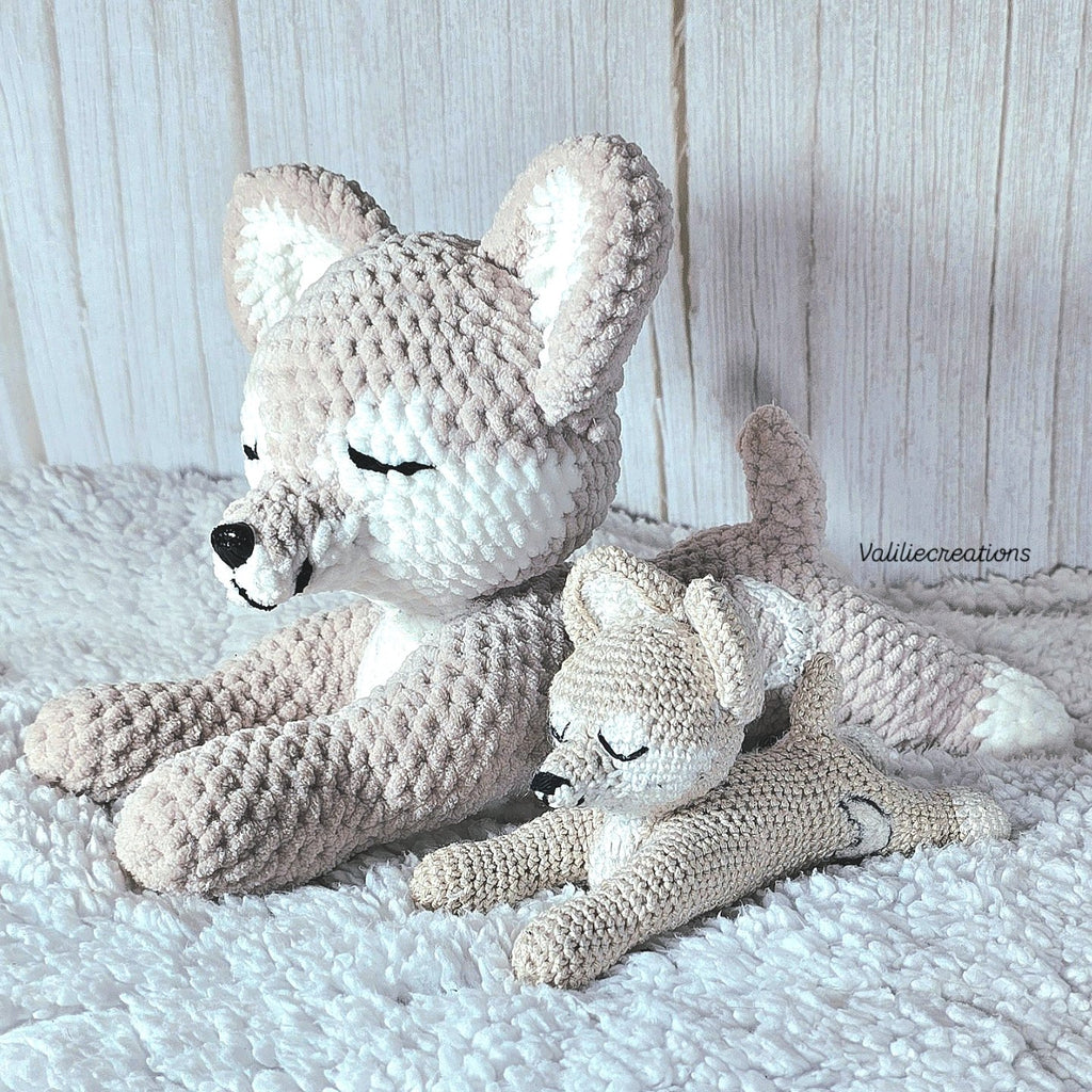 Lunor the Wolf Crochet Pattern PDF 🐺🌙