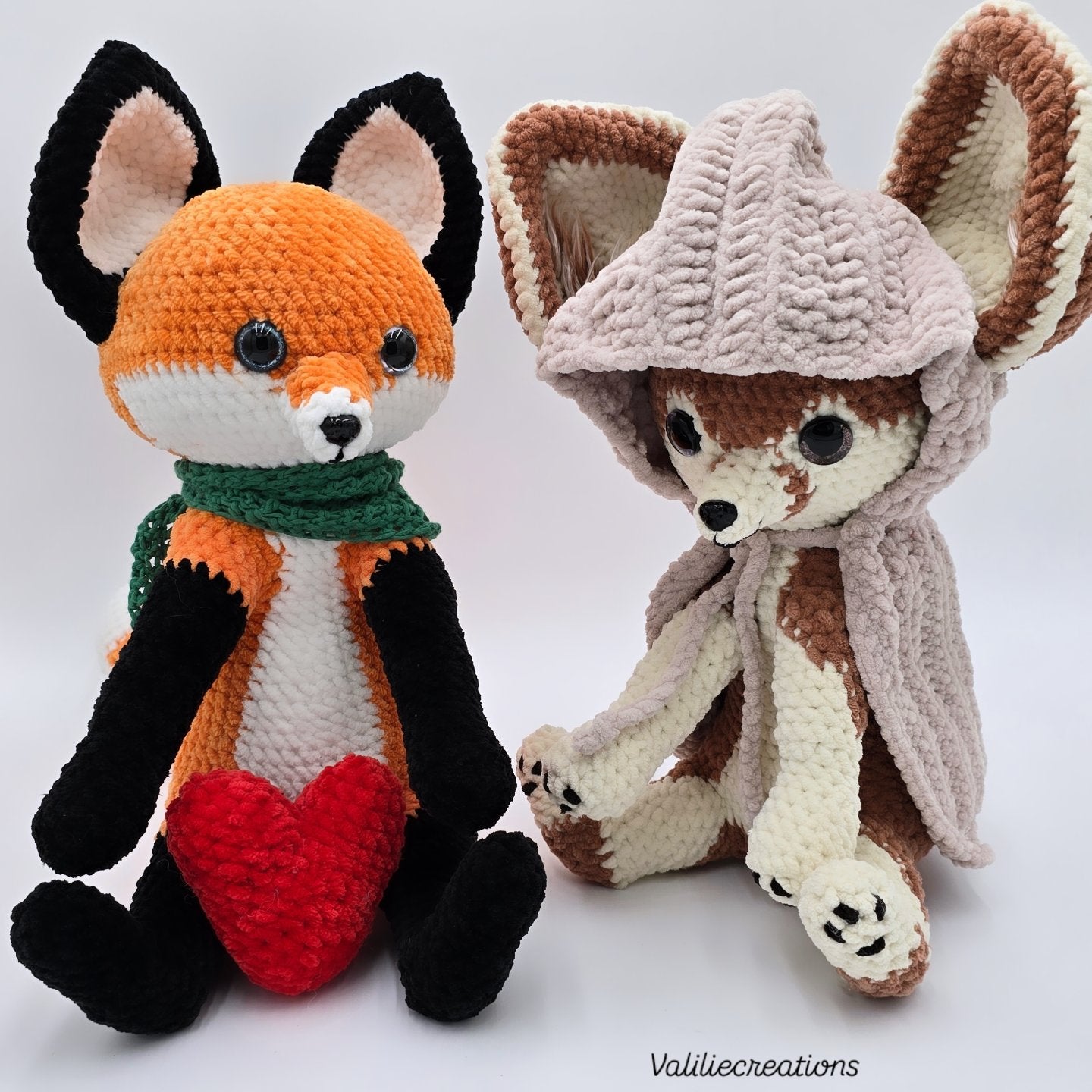 Enor & Enek Crochet Pattern Bundle PDF 🦊