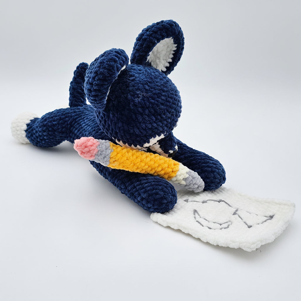 Lunor the Wolf Crochet Pattern PDF 🐺🌙