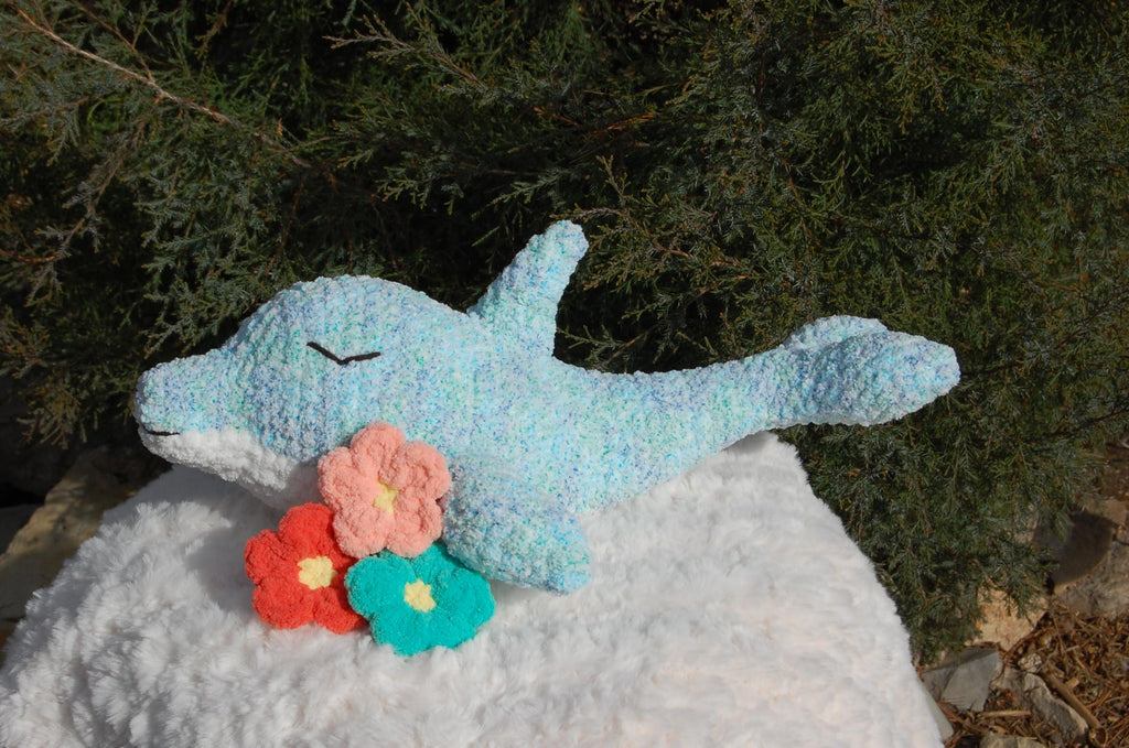 Finn the Dolphin Crochet Pattern PDF 🐬