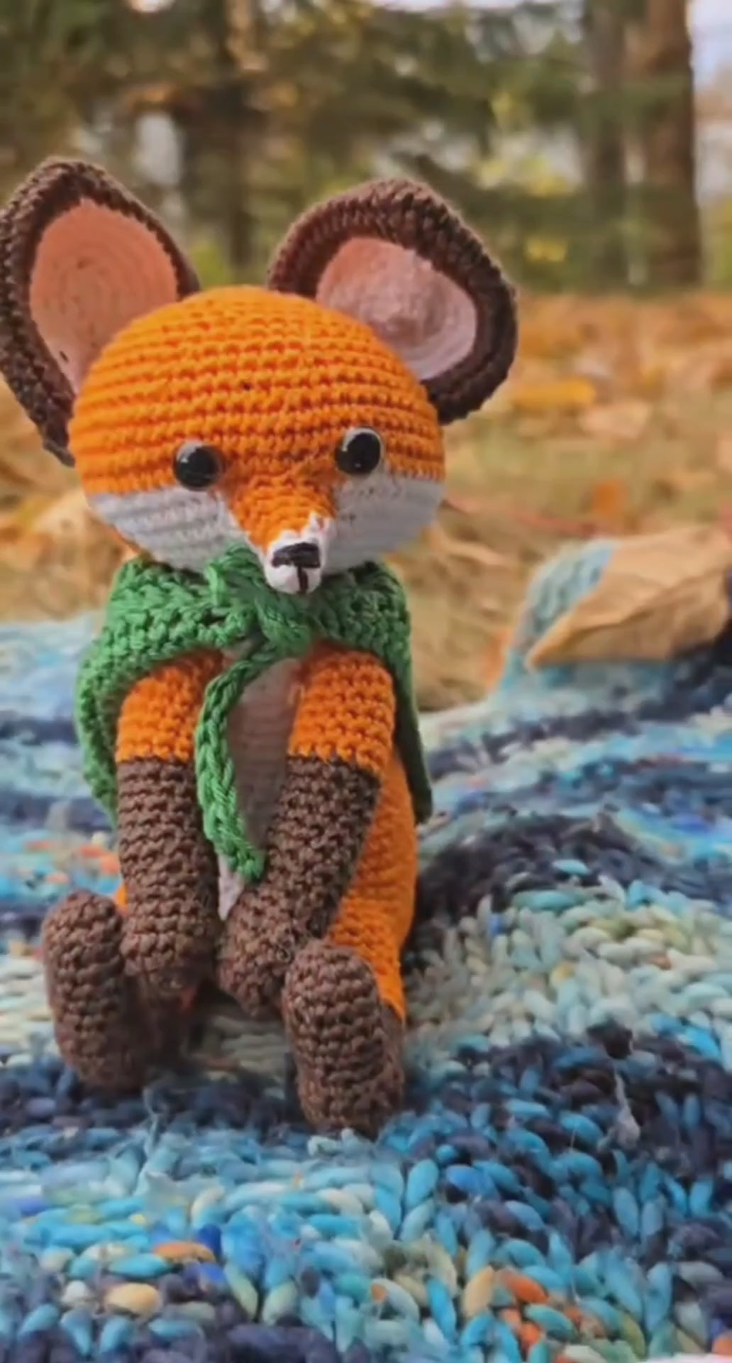 Enor the Fox Crochet Pattern PDF | Amigurumi Fox Pattern