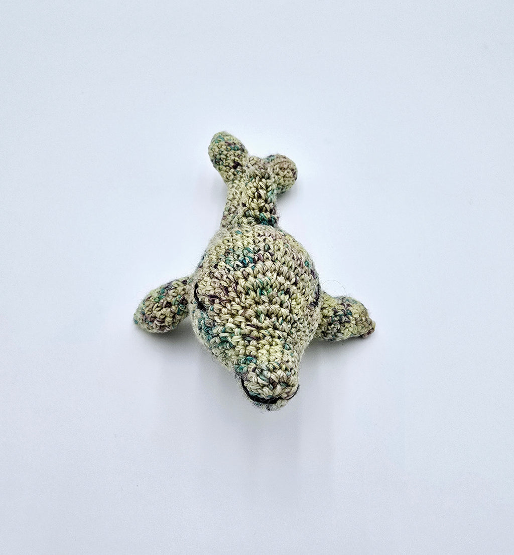 Finn the Dolphin – Thistle Speckle Crochet Plush