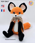 Enor the Fox Crochet Pattern PDF | Amigurumi Fox Pattern