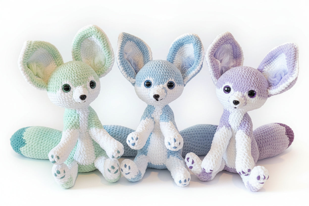 Enek the Fennec Crochet Pattern PDF 🦊