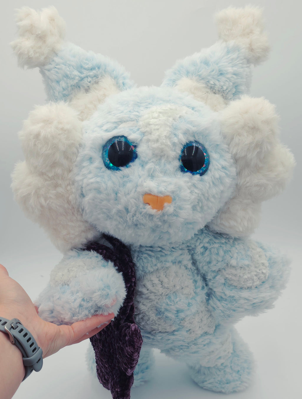 Nyxie the Celestial Lynx – Weighted Faux Fur Plush