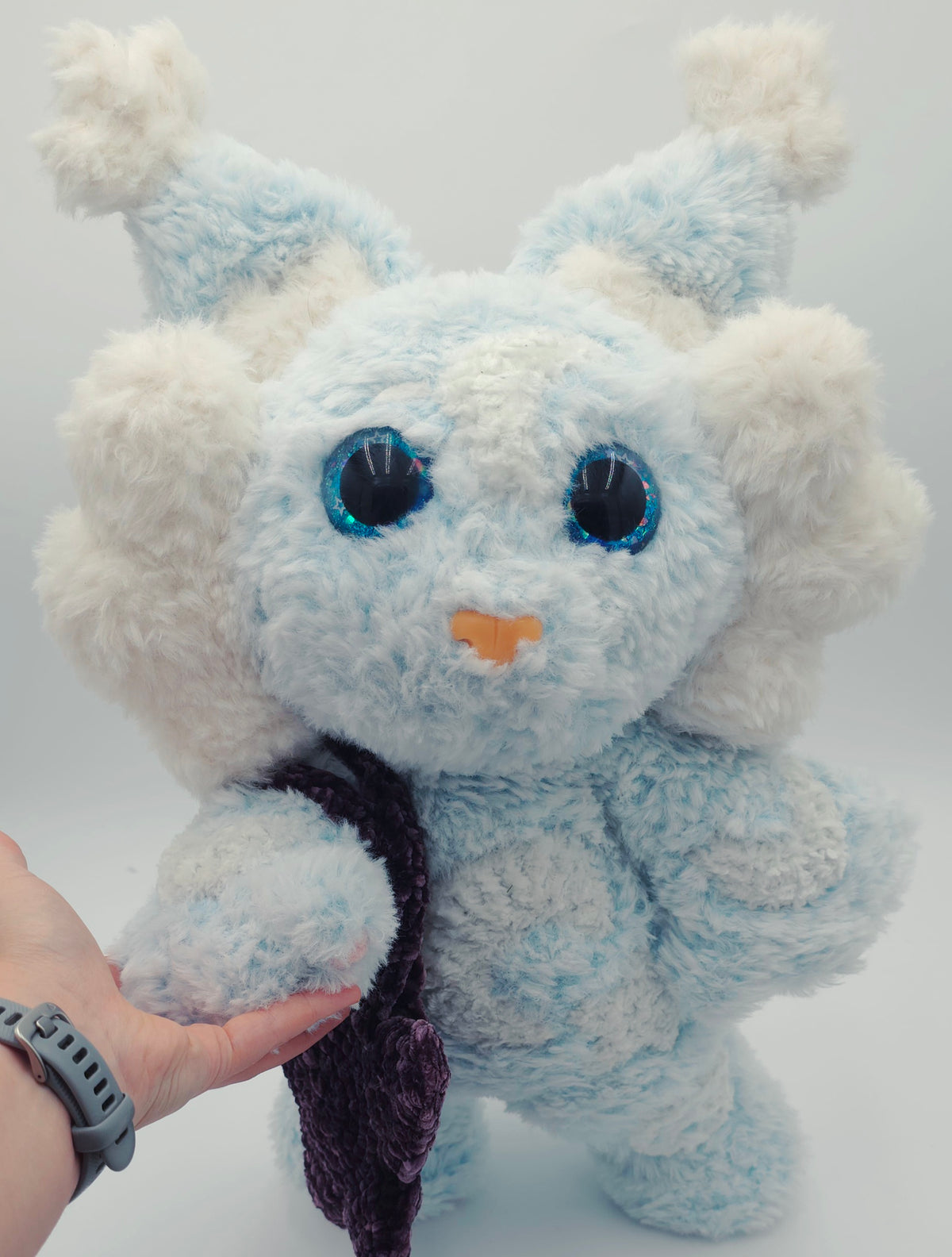 Nyxie the Celestial Lynx – Weighted Faux Fur Plush