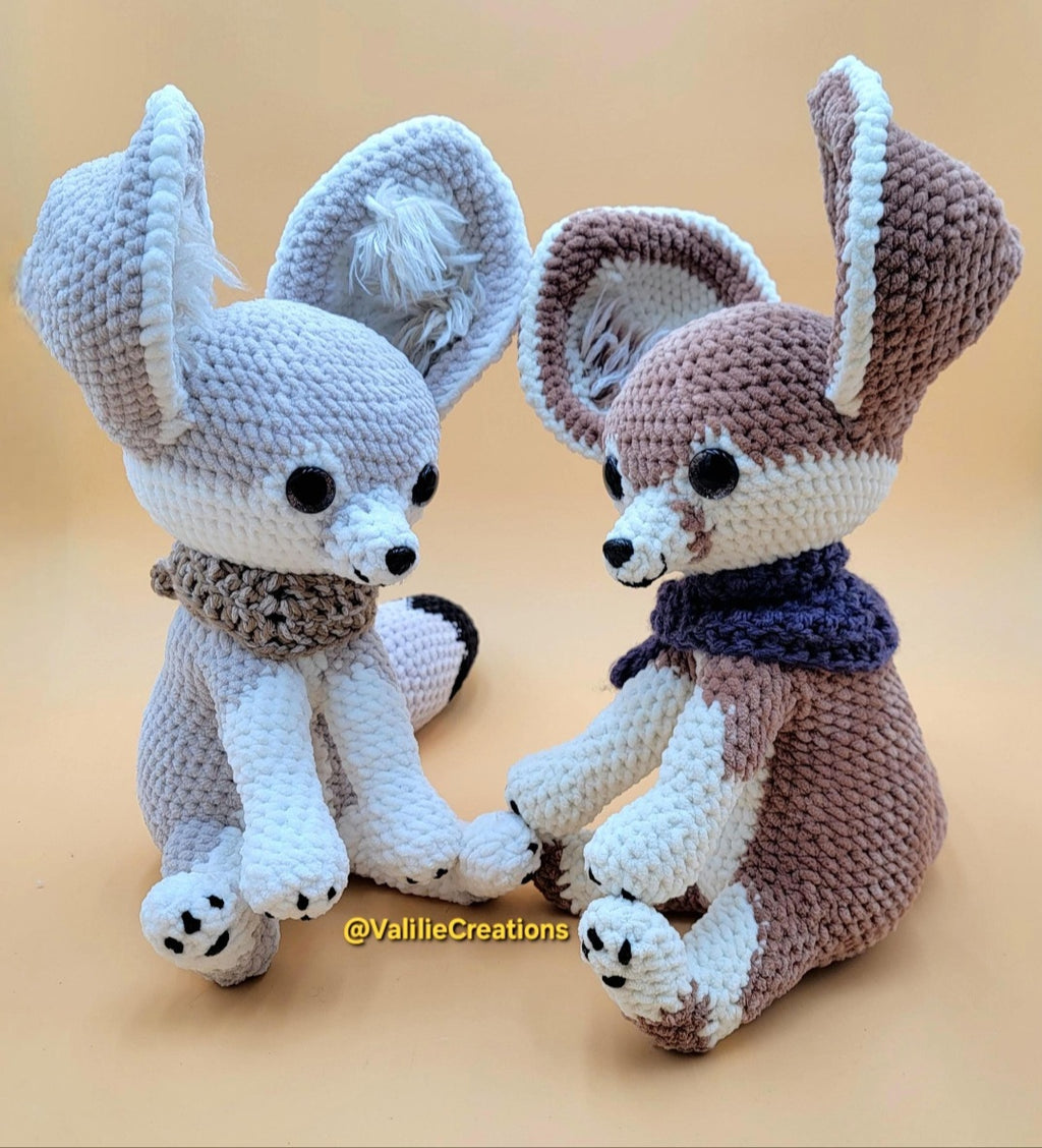 Enek the Fennec Crochet Pattern PDF 🦊