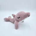 Finn the Dolphin – Pink Chenille Crochet Plush