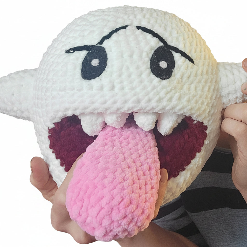 Royal Ghost Crochet Pattern (PDF) – Mini Ghost Bonus Included