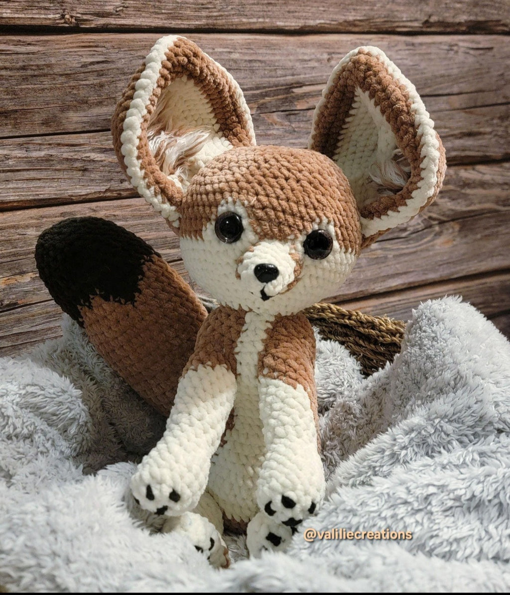 Enek the Fennec Crochet Pattern PDF 🦊