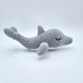 Finn the Dolphin Plush – Grey Chenille