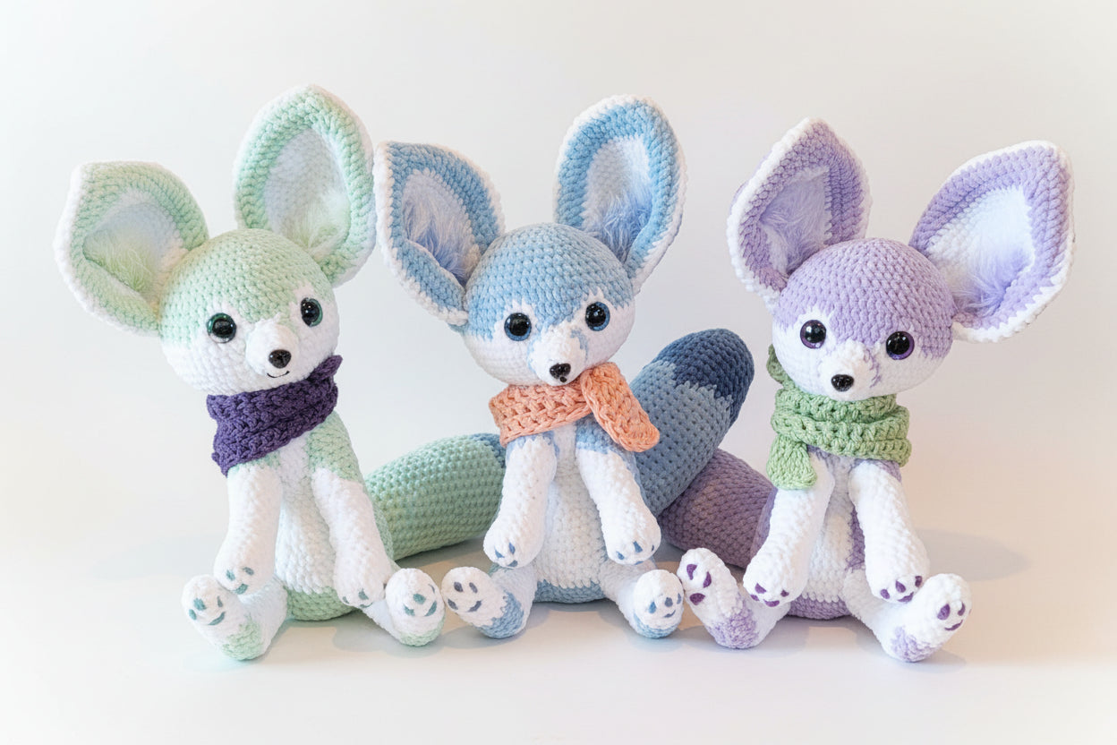 Enek the Fennec Crochet Pattern PDF 🦊