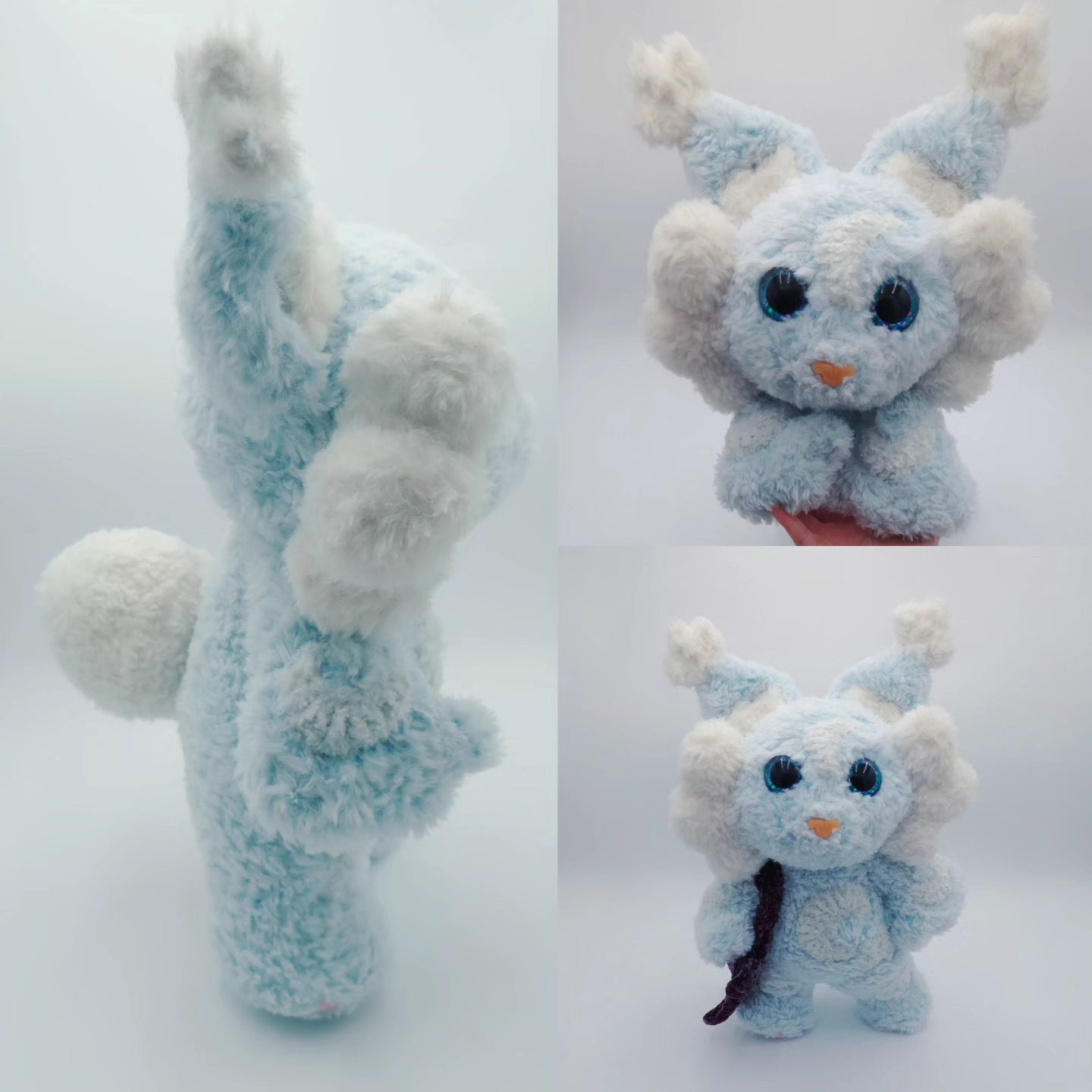 Nyxie the Celestial Lynx – Weighted Faux Fur Plush