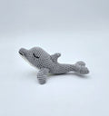 Finn the Dolphin – Grey Cotton Plush